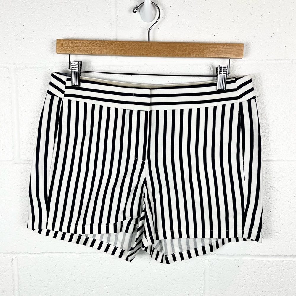 J. Crew Navy Striped Shorts